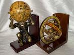 Planetarium - 1960-1970 - Vintage paar boekensteunen,, Antiek en Kunst, Curiosa en Brocante