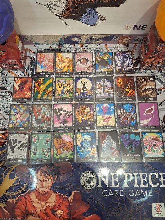 Bandai Card - One Piece 25 Unique Special Dons + All Leaders, Hobby en Vrije tijd, Verzamelkaartspellen | Overige