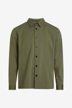 -30% Calvin Klein  Calvin Klein Monologo badge relaxed shirt, Verzenden, Nieuw, Groen