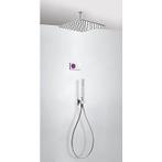Tres electronische inbouw doucheset met regendouche chroom, Doe-het-zelf en Verbouw, Sanitair, Ophalen of Verzenden, Nieuw, Chroom