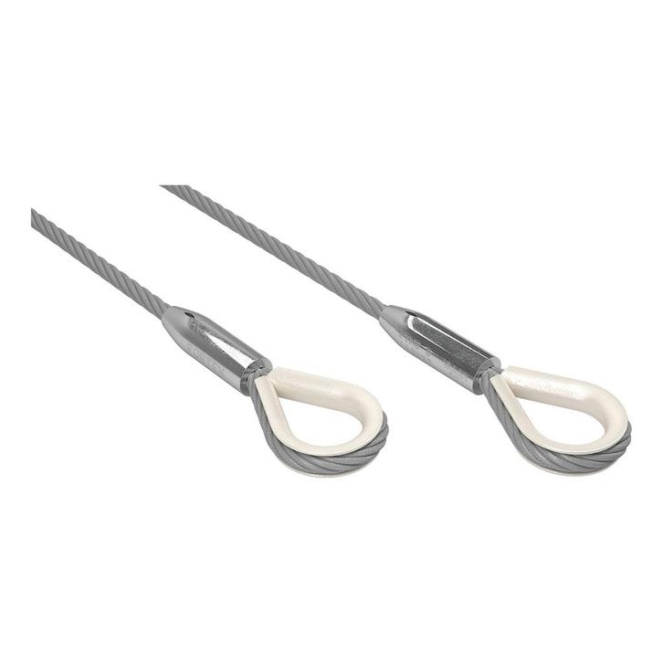 FORTEX Steel 3 meter - Ø10mm 1T staalkabel 6x 36 + stk, Muziek en Instrumenten, Licht en Laser, Verzenden