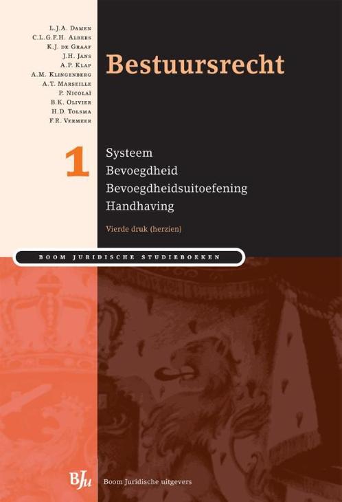 Bestuursrecht / 1 Systeem bevoegdheid, Boeken, Wetenschap, Gelezen, Verzenden
