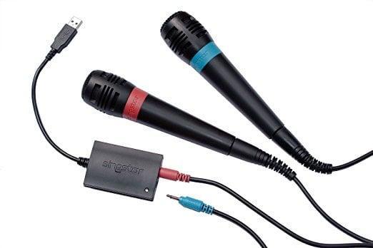 2x Originele Singstar Microfoon Wired PS2, PS3, Spelcomputers en Games, Spelcomputers | Sony PlayStation 2, Zo goed als nieuw