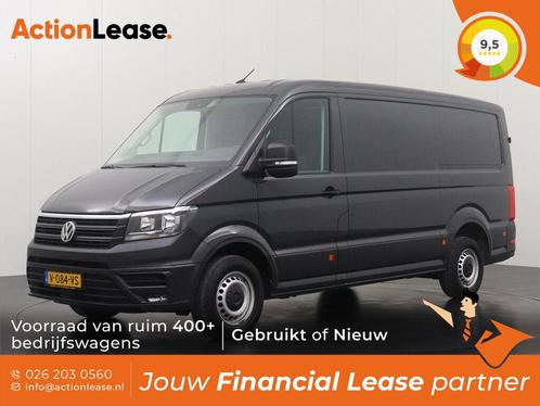 Volkswagen Crafter Bestelbus L3 H2 2020 Diesel, Auto's, Volkswagen, Dealer onderhouden, Lease, Zwart, Handgeschakeld, Financial lease