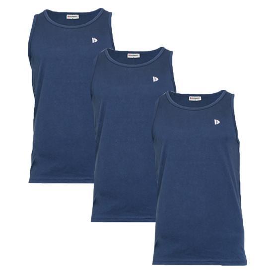 Donnay Donnay Heren - 3-Pack - Singlet James - Donkerblauw, Kleding | Heren, T-shirts, Nieuw, Verzenden