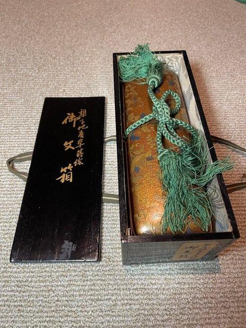Japanse gouden maki-e () gelakte documentendoos (Gofubako), Antiek en Kunst, Antiek | Overige Antiek