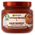 Garnier Loving Blends Kokosmelk & Macadamia Haarmasker, Verzenden, Nieuw, Haarverzorger of -hersteller
