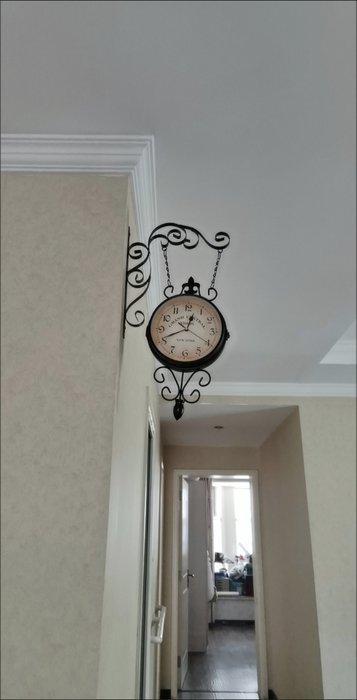 Wandklok - Retro nostalgic wall clock - - IJzer - recent -, Antiek en Kunst, Curiosa en Brocante