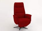 Relaxfauteuil Heino - relaxfauteuils - Rood, Huis en Inrichting, Stoelen, Nieuw, Leer, Rood