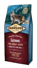 Carnilove Salmon Sensitive / Long Hair - 6 KG (396954), Verzenden, Nieuw