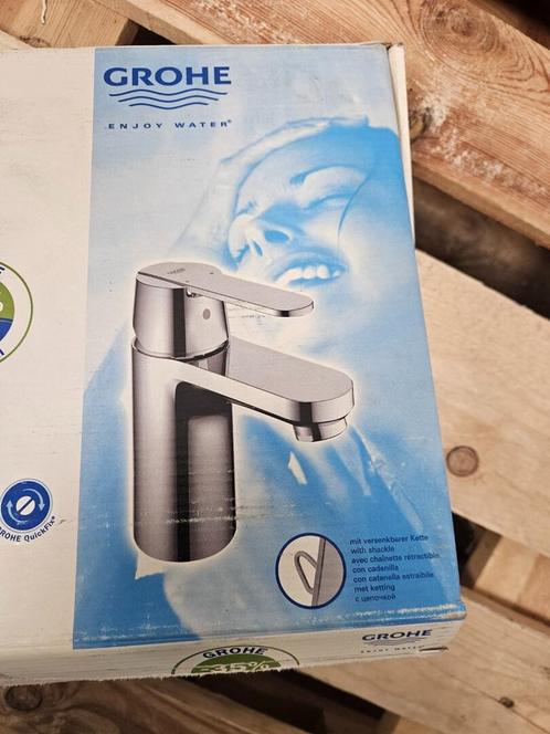 Grohe Get wastafelmengkraan met ketting, Doe-het-zelf en Verbouw, Sanitair, Nieuw, Ophalen of Verzenden