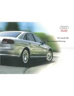 2002 AUDI A8 INSTRUCTIEBOEKJE DUITS, Auto diversen, Handleidingen en Instructieboekjes