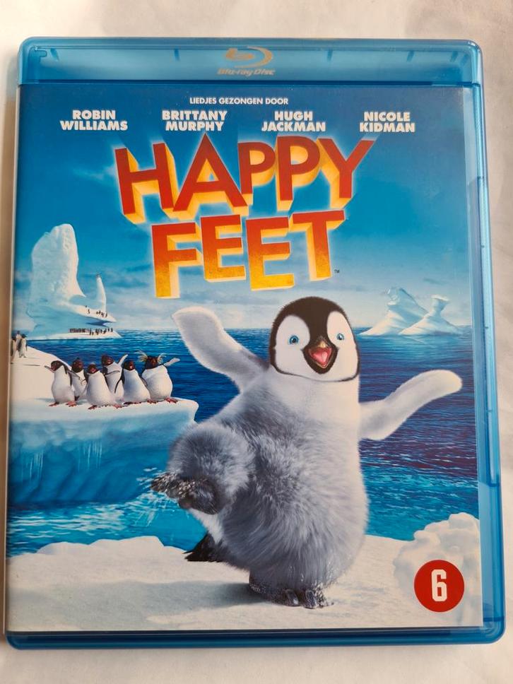 HAPPY FEET (BLURAY), Cd's en Dvd's, Blu-ray, Gebruikt, Verzenden