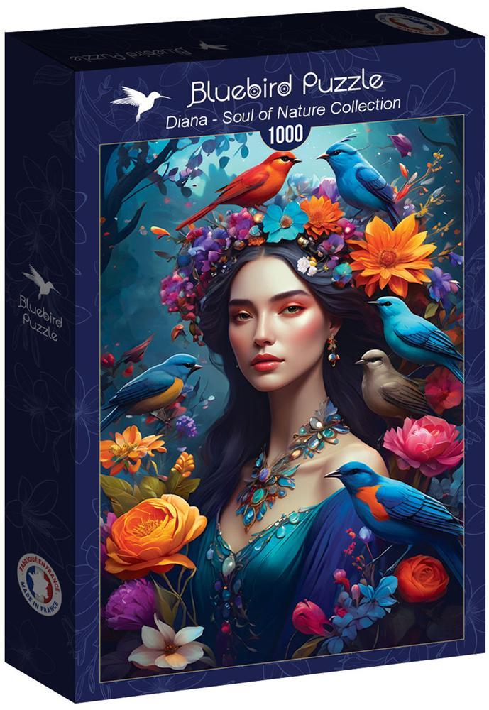 Diana - Soul of Nature Collection Puzzel (1000 stukjes) |, Hobby en Vrije tijd, Denksport en Puzzels, Nieuw, Verzenden