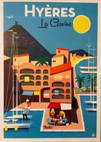 Monsieur Z - Affiche de Tourisme Hyères - Le Port de la