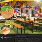 Biertafel / picknicktafel - tuintafel met banken - 170 x 46, Verzenden, Nieuw