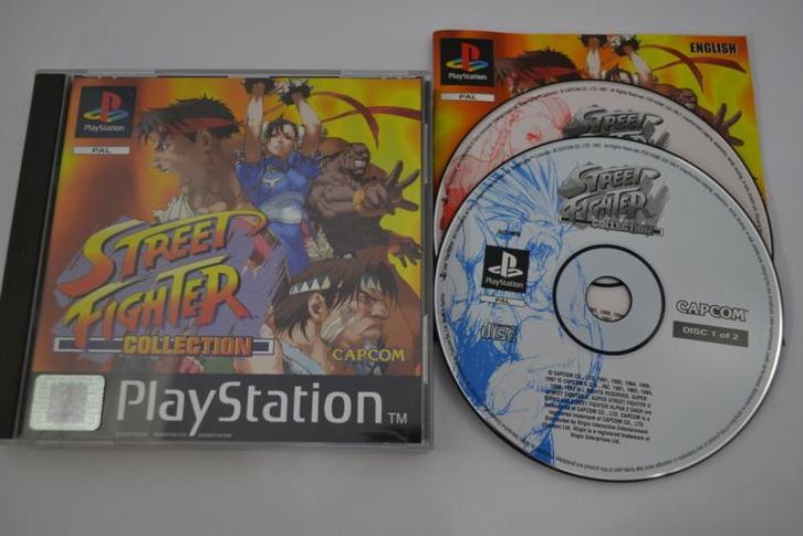 Street Fighter - Collection (PS1 PAL), Spelcomputers en Games, Games | Sony PlayStation 1, Zo goed als nieuw, Verzenden