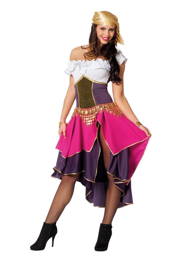 Gipsy jurk luxe, Kleding | Dames, Carnavalskleding en Feestkleding, Nieuw, Ophalen of Verzenden