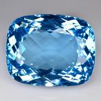 Blauw Topaas - 118.00 ct - nternational Colored Gemstone, Nieuw