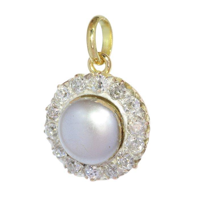 Zonder minimumprijs - Hanger - 14 karaat Roségoud -, Sieraden, Tassen en Uiterlijk, Antieke sieraden