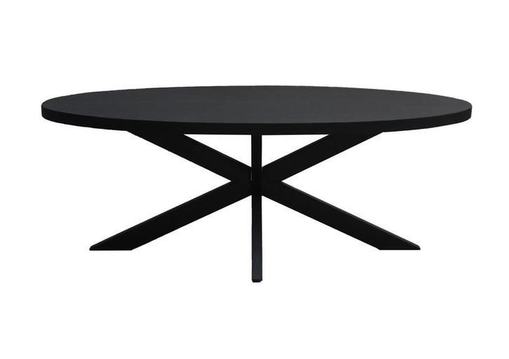 Kala Oval Spider 210 cm-12262, Huis en Inrichting, Tafels | Eettafels, Ophalen of Verzenden