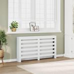 vidaXL Radiatorombouw 149x20x82 cm bewerkt hout wit, Doe-het-zelf en Verbouw, Verzenden, Nieuw