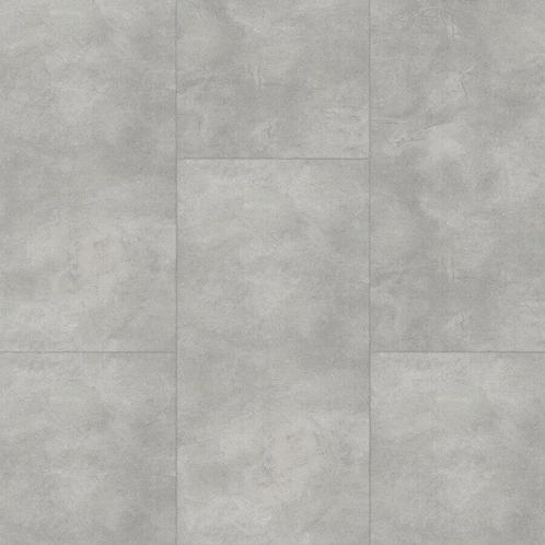 FLOER Tegel Click PVC FLR-3721 Lemelerberg Lichtgrijs PVC, Huis en Inrichting, Stoffering | Vloerbedekking, Overige typen, Grijs