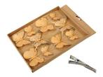 Vlinders Mengsel Goud Pak 10 st Vlinder Vlinders met clip, Ophalen of Verzenden, Nieuw