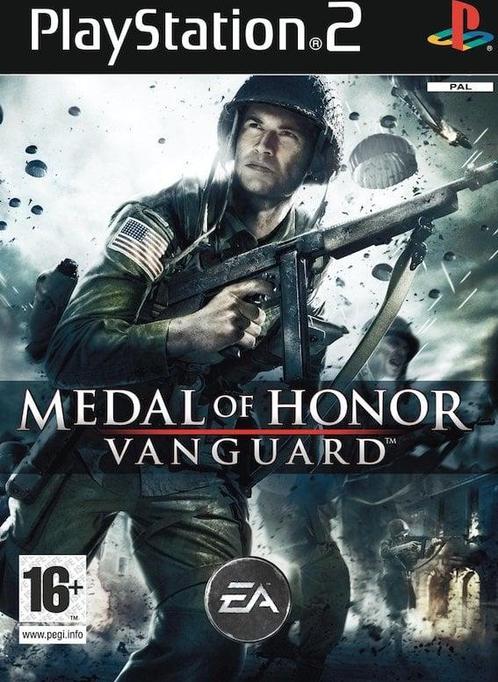 Medal of Honor Vanguard (PS2 Games) (Playstation 2), Spelcomputers en Games, Games | Sony PlayStation 2, Zo goed als nieuw, Ophalen of Verzenden