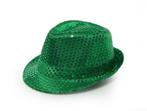 Glitter Hoed Groen, Hobby en Vrije tijd, Verzenden, Nieuw