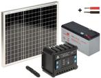 WL4 SOLAR-KIT-120B30-20 complete zonne-energie kit met 12V, Nieuw, Ophalen of Verzenden