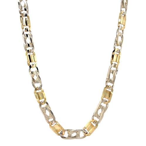 Gouden valkenoog collier 61 cm 18 karaat, Sieraden, Tassen en Uiterlijk, Kettingen, Goud, Zo goed als nieuw, Goud, Verzenden