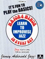 Jamey Aebersold Volume 24: Major & Minor in every Key, Muziek en Instrumenten, Bladmuziek, Ophalen of Verzenden, Nieuw, Dwarsfluit of Piccolo
