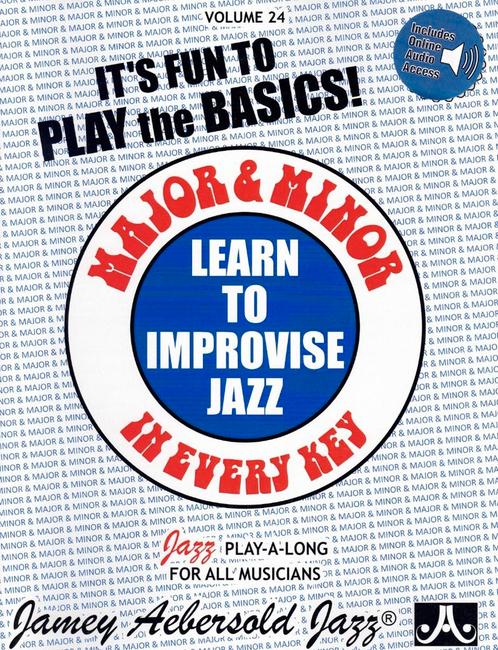 Jamey Aebersold Volume 24: Major & Minor in every Key, Muziek en Instrumenten, Bladmuziek, Gitaar, Basgitaar, Piano, Keyboard