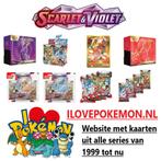 Pokemon Kaarten Trading Cards - Scarlet &amp; Violet -, Hobby en Vrije tijd, Ophalen of Verzenden, Zo goed als nieuw, Losse kaart