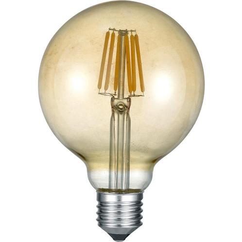 LED Lamp - Filament - Trion Globin - E27 Fitting - 8W - Warm, Huis en Inrichting, Lampen | Losse lampen, Led-lamp, Nieuw, E27 (groot)
