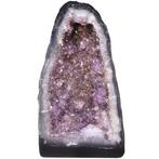Geen Reserve - Amethist - Geode - 25x15x10 cm- 3.5 kg, Verzamelen, Mineralen en Fossielen