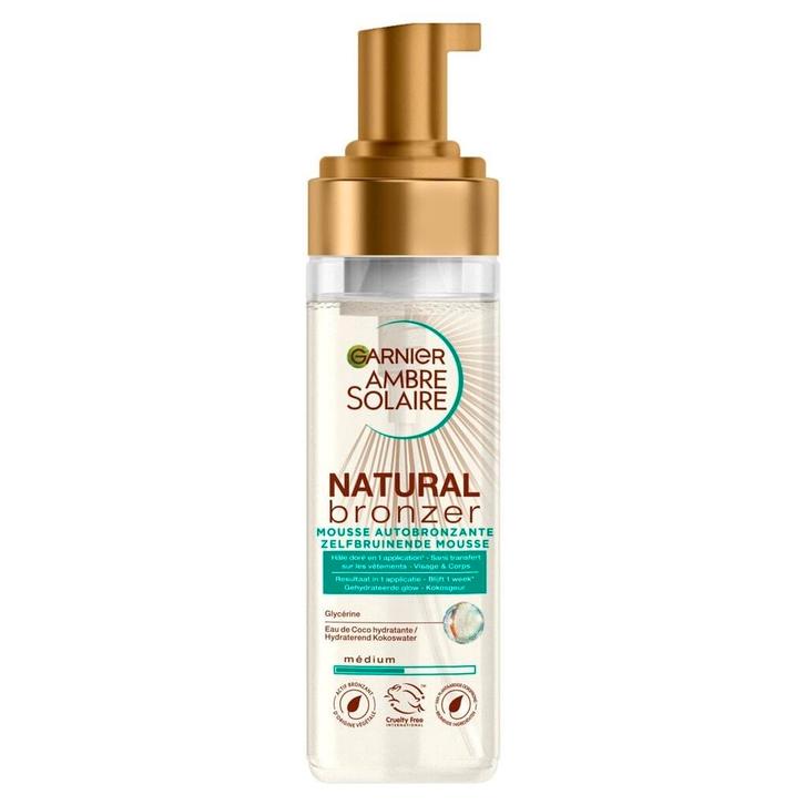 Garnier Ambre Solaire Natural Bronzer Self Tan Mousse, Sieraden, Tassen en Uiterlijk, Uiterlijk | Lichaamsverzorging, Nieuw, Verzenden