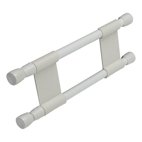 ProPlus Uitschuifbare dubbele vastzetstang - 25,5 tot 43..., Caravans en Kamperen, Kampeeraccessoires, Nieuw, Ophalen of Verzenden