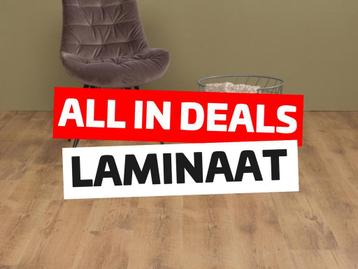 ALL-IN DEAL | Laminaat + leggen + ondervloer + bezorging €20 beschikbaar voor biedingen