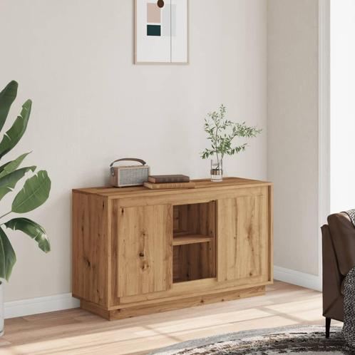 vidaXL Dressoir 102x35x60 cm bewerkt hout artisanaal, Huis en Inrichting, Kasten | Dressoirs, Nieuw, Overige houtsoorten, Verzenden