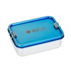Lässig Lunchbox Stainless Steel - Solid Bold, blue purple, Verzenden, Nieuw