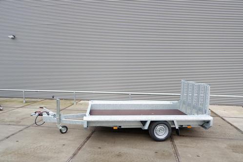 Hulco Terrax Basic 1800kg 294x150cm machinetransporter, Auto diversen, Aanhangers en Bagagewagens, Nieuw, Ophalen