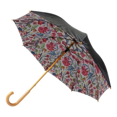 Paraplu Zara bloemen binnenprint 105cm, Huis en Inrichting, Woonaccessoires | Overige, Verzenden