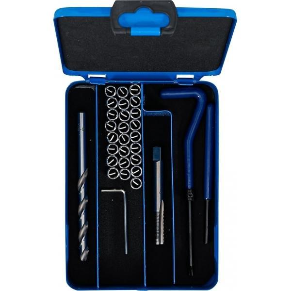 M7 x 1 mm Schroefdraad reparatieset Metrisch - 29dlg, Auto diversen, Autogereedschap, Nieuw, Verzenden