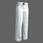 TONBO BJJ / ju-jitsu trousers HURRICANE, white, 14oz, Nieuw, Verzenden