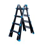 Professionele vouwladder Eurostairs 4x4, Doe-het-zelf en Verbouw, Ladders en Trappen, Nieuw, Verzenden