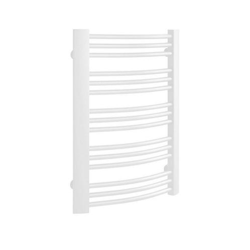 Handdoekradiator Sapho Egeon Gebogen 59.5x81.8 cm Wit, Doe-het-zelf en Verbouw, Sanitair, Overige typen, Nieuw, Ophalen of Verzenden