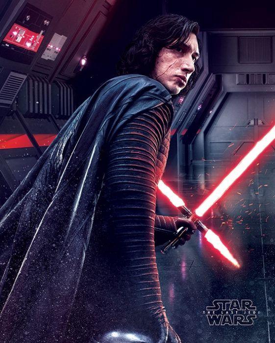 Hole in the Wall Star Wars The Last Jedi Mini Poster-Kylo, Verzamelen, Posters, Nieuw, Ophalen of Verzenden