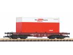 PIKO 37011 G Flachwagen ÖBB V mit 20 Container (grootspoor, Ophalen of Verzenden, Nieuw, Overige typen, Analoog